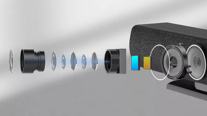 EM05W – Video Soundbar 4K AI cho phòng họp vừa & lớn, tích hợp camera ePTZ, mic không dây, âm thanh cao cấp cho họp trực tuyến chuyên nghiệp.